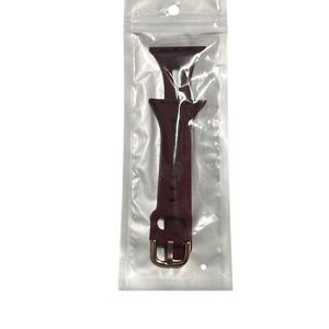Apple Watch 42MM Adjustable Replacement Band Maroon Gold Buckle NEW‎